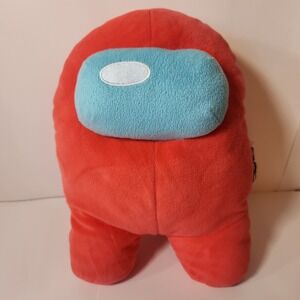 Among Us Red Crewmate Plush 12 Inch Stuffed Toy Figure Official InnerSloth